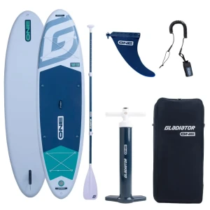 GLADIATOR One 10'8'' White SUP Board with paddle
