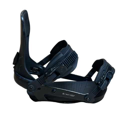 RIDE A-6 M BLACK Snowboard bindings (post-test)