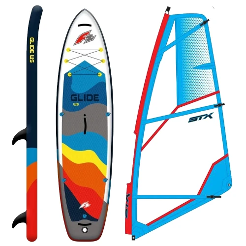 DESKA WINDSUP F2 GLIDE WS 11'7'' + Pędnik STX PowerKid