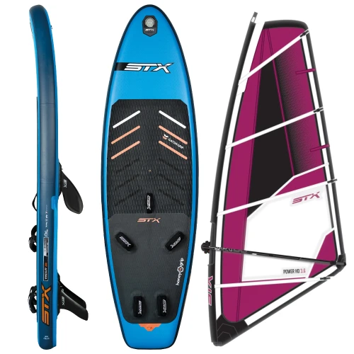 Windsup STX iWINDSURF WS 280 RS + Sail STX PowerHD Dacron