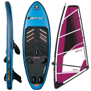 Windsup STX iWINDSURF WS 250 RS + Sail STX POWERHD DACRON