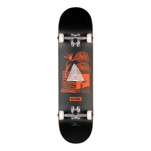 Globe G1 Varsity 2 Fairweather Black/Red 8.125" Skateboard