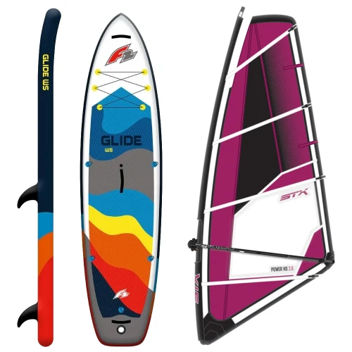 DESKA WINDSUP F2 GLIDE WS 10'8'' + Pędnik STX POWERHD DACRON