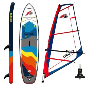 DESKA WINDSUP F2 GLIDE WS 10'8'' + PĘDNIK F2 CHECKER RIGG
