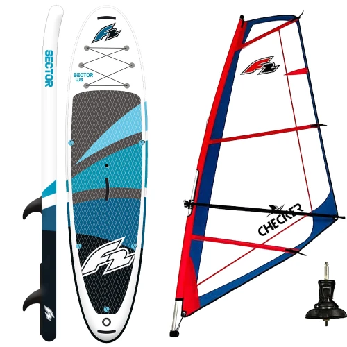 DESKA WINDSUP F2 Sector 11'5'' WS + Pędnik F2 CHECKER RIGG
