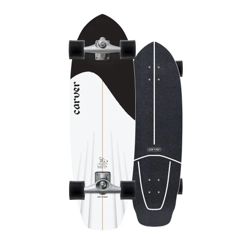 Surfskate Carver Black Tip 2 33" CX