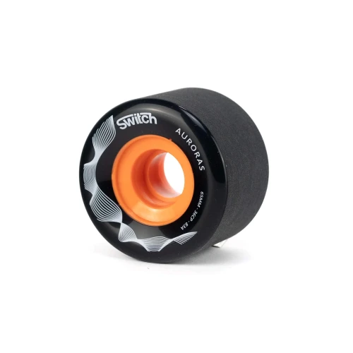 LONGBOARD WHEELS Switch Boards Auroras 65mm 83A Black