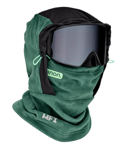 Kominiarka polarowa Anon MFI fleece helmet hood brunswick green