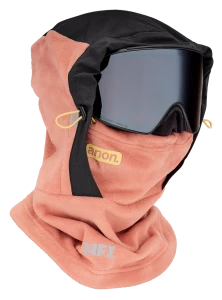 Kominiarka polarowa Anon MFI fleece helmet hood terracotta