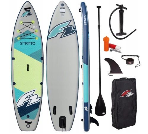 Deska SUP F2 Strato 11'5'' Green  z wiosłem