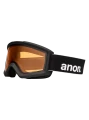 Gogle Anon Helix 2.0 Non-Mirror Black / Amber