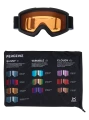 Gogle Anon Helix 2.0 Non-Mirror Black / Amber