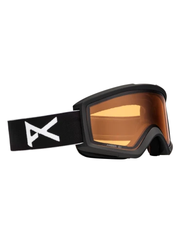 Gogle Anon Helix 2.0 Non-Mirror Black / Amber