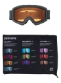 Gogle Anon Helix 2.0 Non-Mirror Stealth / Amber