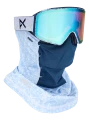 Gogle Anon M4 MFI Cylindrical lbmidnightgus / perceive variable blue + maska MFI + dodatkowa szyba