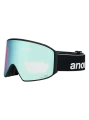 Gogle Anon M4 MFI Cylindrical Black / Perceive Variable Blue + maska MFI + dodatkowa szyba