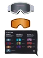 Gogle Anon Helix 2 White perceive sunny onyx + dodatkowa szyba