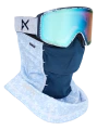 Gogle Anon M4S MFI Cylindrical lbmidnightgus / perceive variable blue + maska MFI + dodatkowa szyba