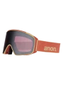 Gogle Anon M4S MFI Cylindrical Terracotta / Perceive Sunny Onyx + maska MFI + dodatkowa szyba