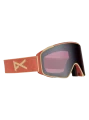 Gogle Anon M4S MFI Cylindrical Terracotta / Perceive Sunny Onyx + maska MFI + dodatkowa szyba