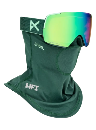 Anon M5S MFI Googles Brunswick Green / Perceive Variable Green + MFI mask + bonus lens