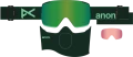 Gogle Anon M5S MFI Brunswick Green / Perceive Variable Green + maska MFI + dodatkowa szyba
