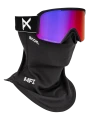 Anon Nesa Goggles Black/Perceive Sunny Red + Bonus Lens + MFI® Face Mask