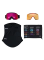 Gogle Anon Nesa Black/Perceive Sunny Red + maska MFI + dodatkowa szyba