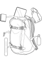 Plecak Burton Day Hiker 22L moondust purple