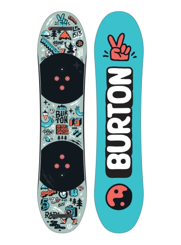 Burton After School Snowboard + Burton Bindings