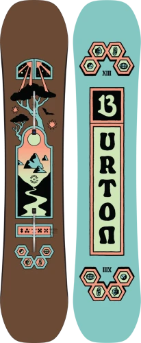 Burton Smalls Brown/Blue Snowboard