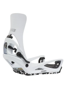 Burton Step ON Cartel X Snowboard Bindings White