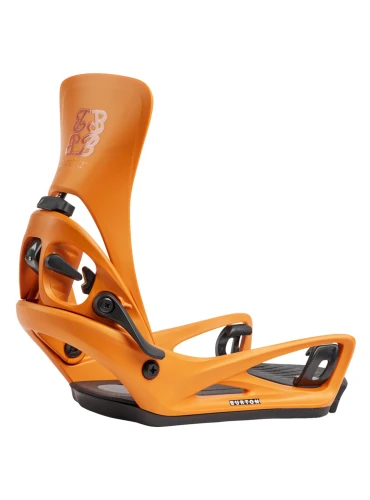 Burton Step ON Cartel X Snowboard Bindings Goldfish Orange
