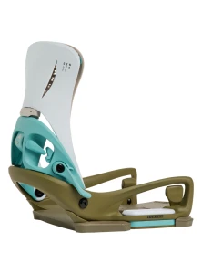 Wiązania snowboardowe Burton Genesis EST Step On White/Dried Moss