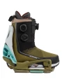 Burton Step ON Genesis EST Snowboard Bindings White/Dried Moss