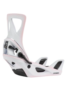 Burton Step ON Women's Snowboard Bindings Pink Outline