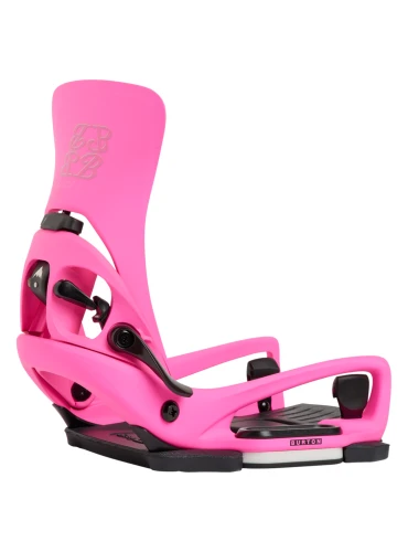 Burton Lexa X EST Step ON Women's Snowboard Bindings Shockwave Pink
