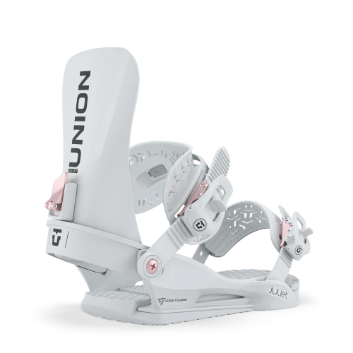 Wiązania snowboardowe Union Juliet light grey
