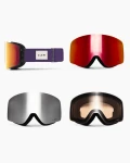 Gogle Clew Magnetic ZEISS Slim purple