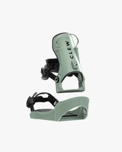 Wiązania snowboardowe Clew Independence 1.0 sage green (typ step-in)