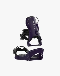 Wiązania snowboardowe Clew Independence 1.0 purple (typ step-in)