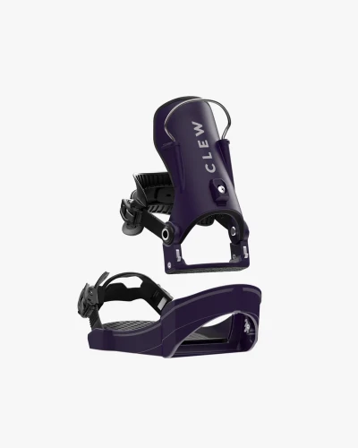 Wiązania snowboardowe Clew Independence 1.0 purple (typ step-in)