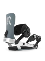 Ride Drone Men's Snowboard Bindings Silver