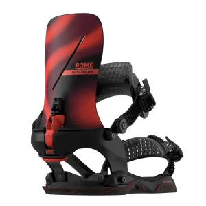 Wiązania snowboardowe damskie Rome Katana AW FASE Deep Red