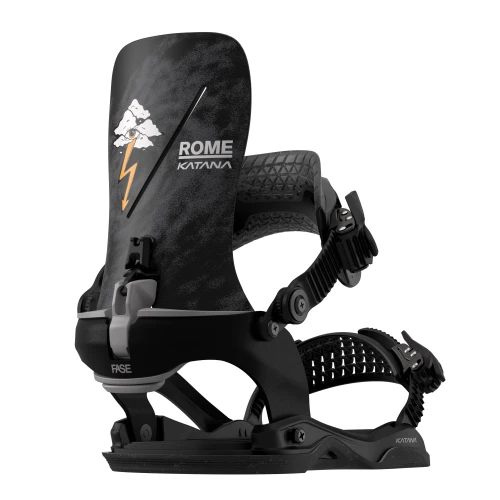 Wiązania snowboardowe Rome Katana AW Pro FASE Black