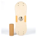 Trickboard Balance Board Large Flaming with cork roller + large carpet
