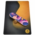 Trickboard Balance Board Large Flaming with cork roller + large carpet