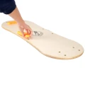 Trickboard Balance Board Large Surf with cork roller + large carpet