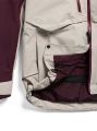 Kurtka Burton AK Swash Gore-tex 2L insulated rum raisin / chinchilla gray