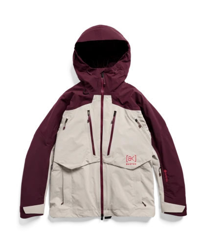 Kurtka Burton AK Swash Gore-tex 2L insulated rum raisin / chinchilla gray